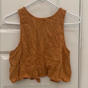 Urban Outfitters BDG crop vest with open back